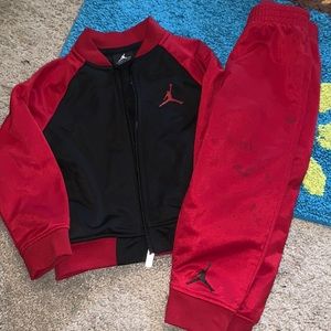 Jordan 2 pc sweatsuit toddler boys